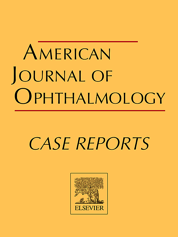 Go to journal home page - American Journal of Ophthalmology Case Reports